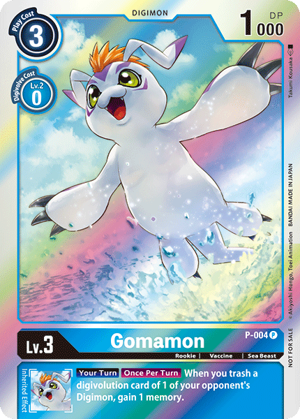 Gomamon [P-004] [Promotional Cards] | Clutch Gaming