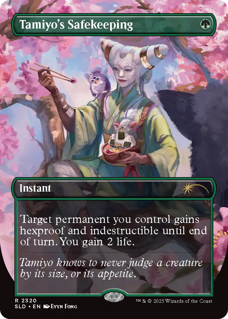 Tamiyo's Safekeeping (Rainbow Foil) [Secret Lair Drop Series] | Clutch Gaming