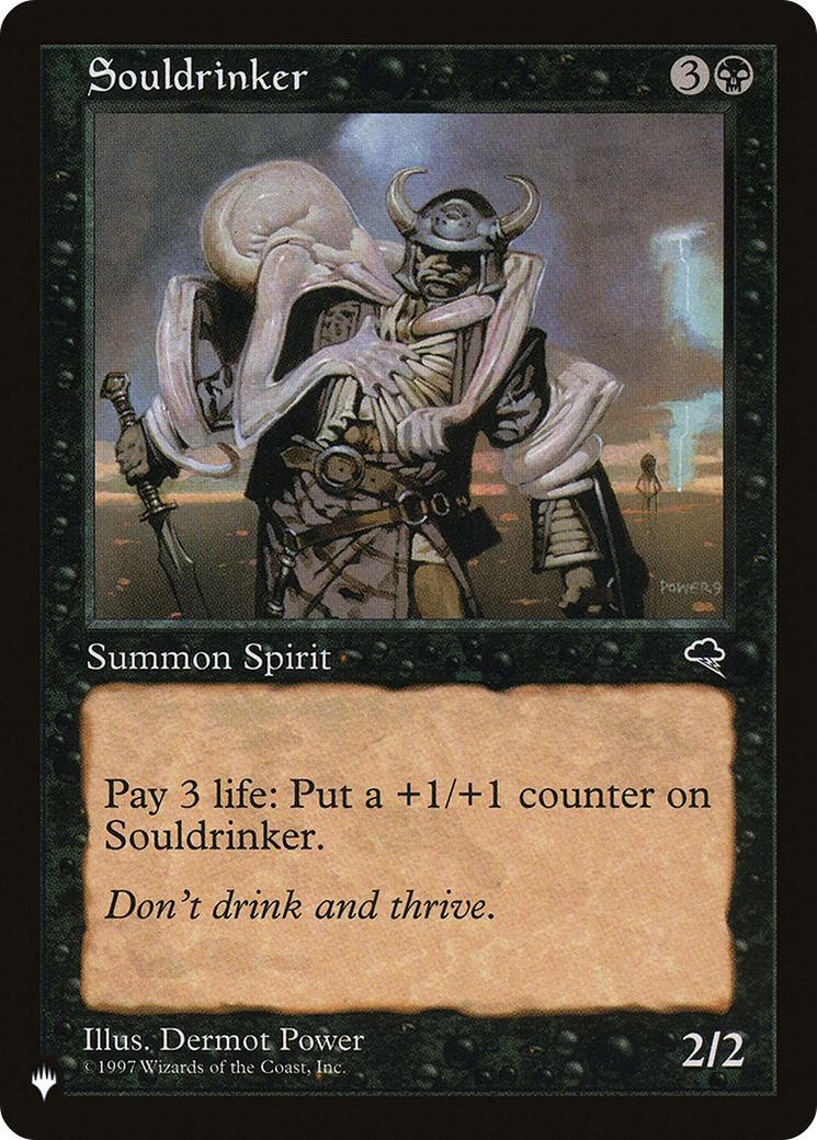 Souldrinker [The List Reprints] | Clutch Gaming