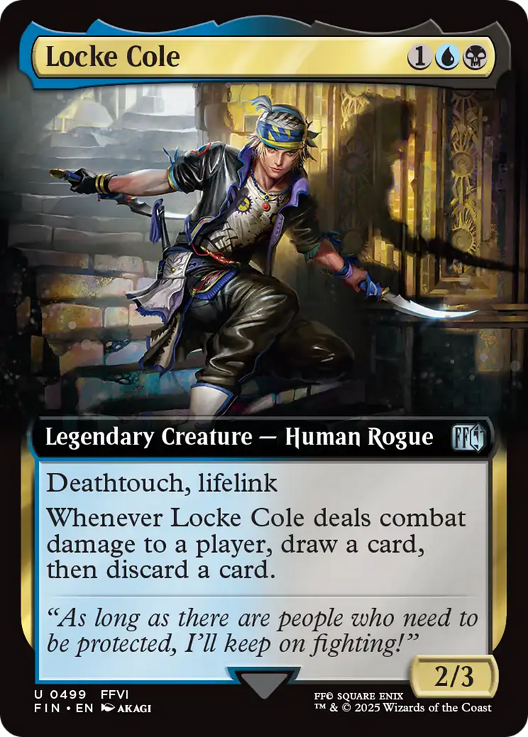 Locke Cole (Extended Art) [FINAL FANTASY] | Clutch Gaming