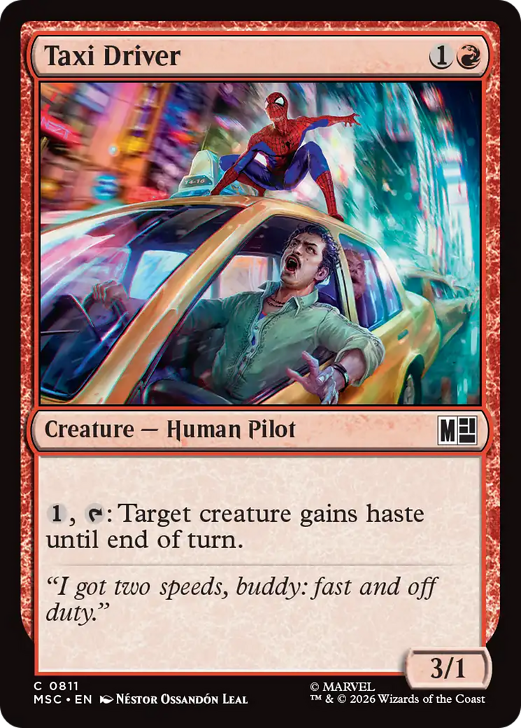 Taxi Driver [Marvel Super Heroes Commander] | Clutch Gaming
