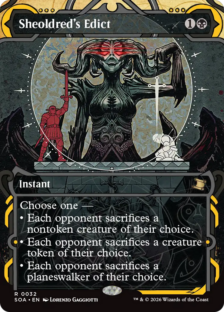 Sheoldred's Edict [Secrets of Strixhaven: Mystical Archive] | Clutch Gaming