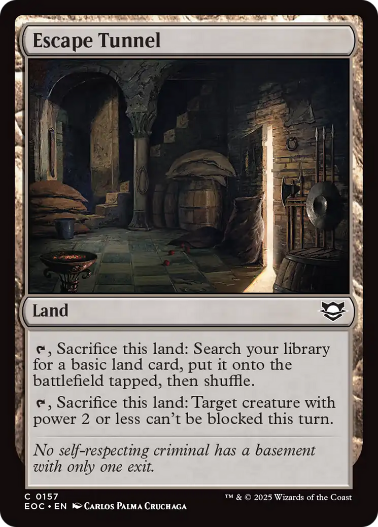 Escape Tunnel [Edge of Eternities Commander] | Clutch Gaming