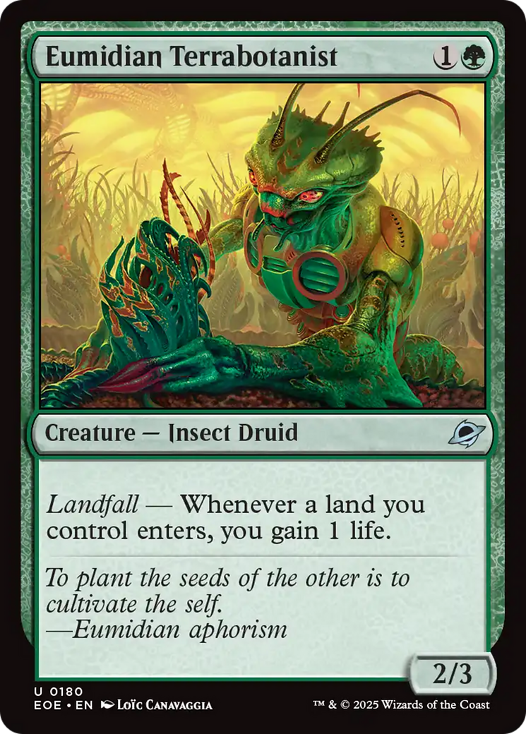 Eumidian Terrabotanist [Edge of Eternities] | Clutch Gaming