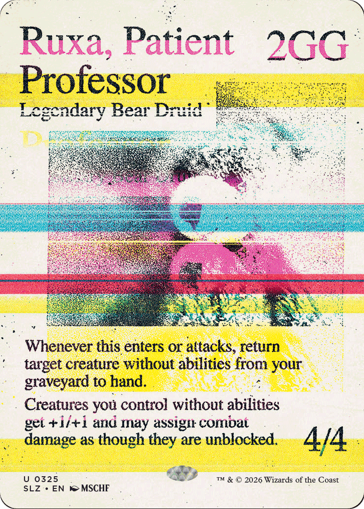 Ruxa, Patient Professor (0325) [Secret Lair x MSCHF: The Zeta Set] | Clutch Gaming