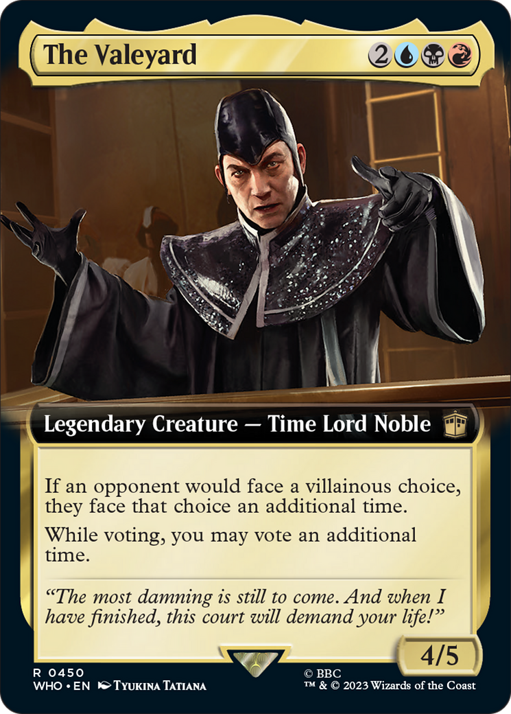 The Valeyard (Extended Art) [Doctor Who] | Clutch Gaming