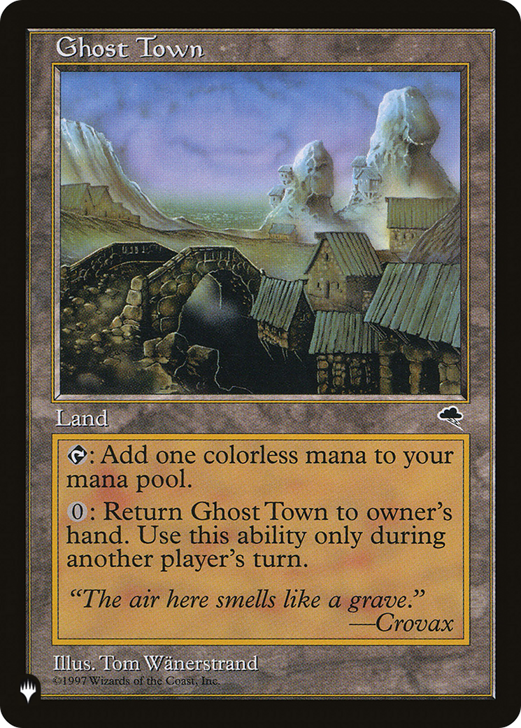 Ghost Town [The List Reprints] | Clutch Gaming