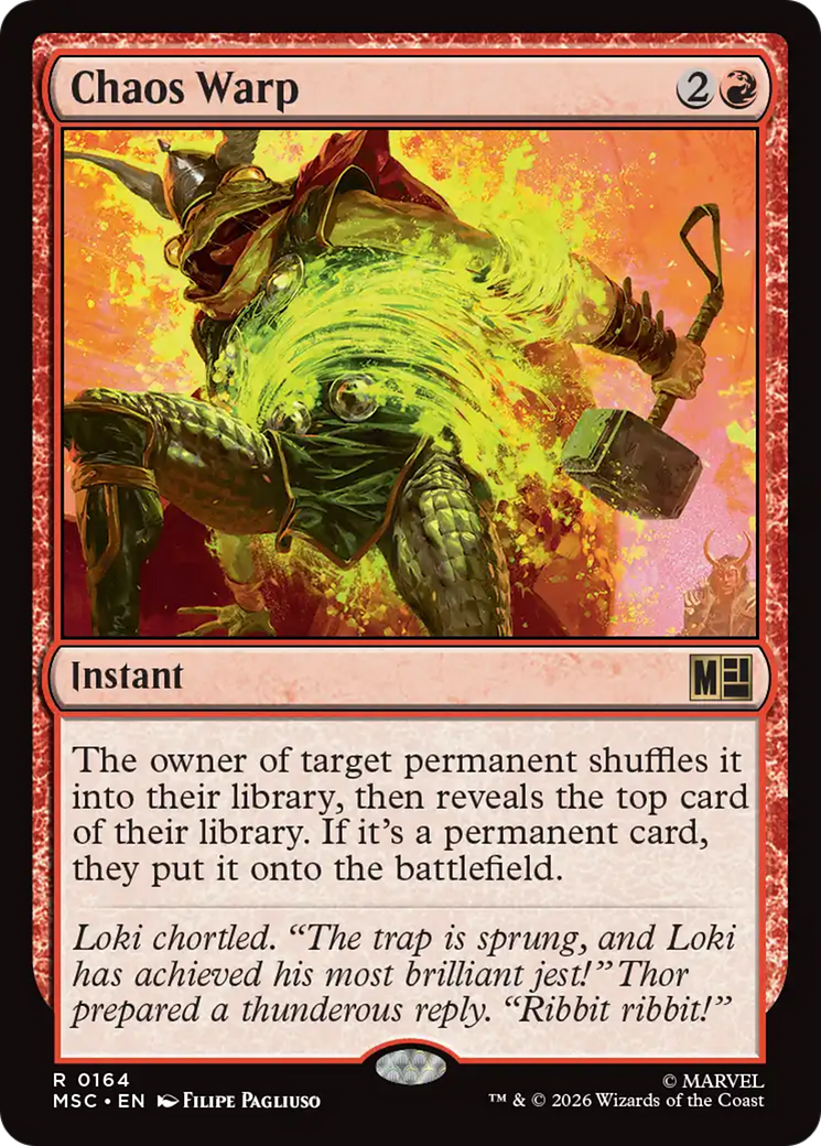 Chaos Warp [Marvel Super Heroes Commander] | Clutch Gaming