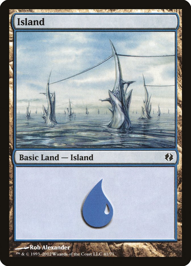Island (41) [Duel Decks: Venser vs. Koth] | Clutch Gaming