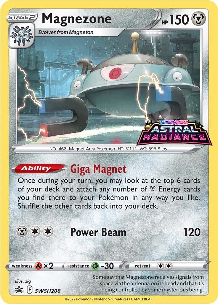 Magnezone (SWSH208) [Sword & Shield: Black Star Promos] | Clutch Gaming