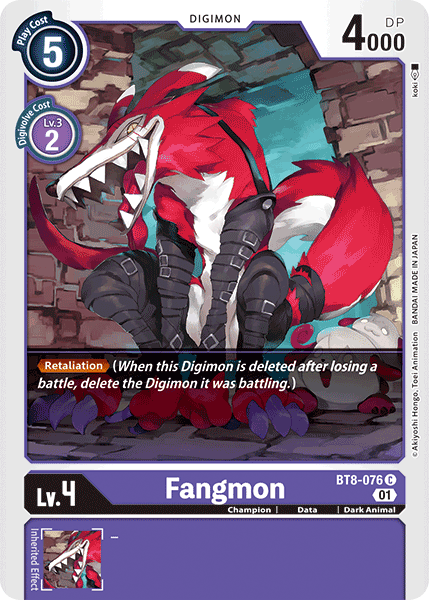 Fangmon [BT8-076] [New Awakening] | Clutch Gaming