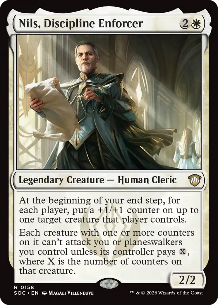 Nils, Discipline Enforcer [Secrets of Strixhaven Commander] | Clutch Gaming