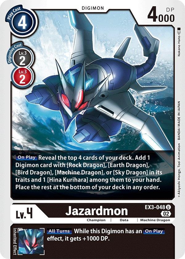 Jazardmon [EX3-048] [Draconic Roar] | Clutch Gaming