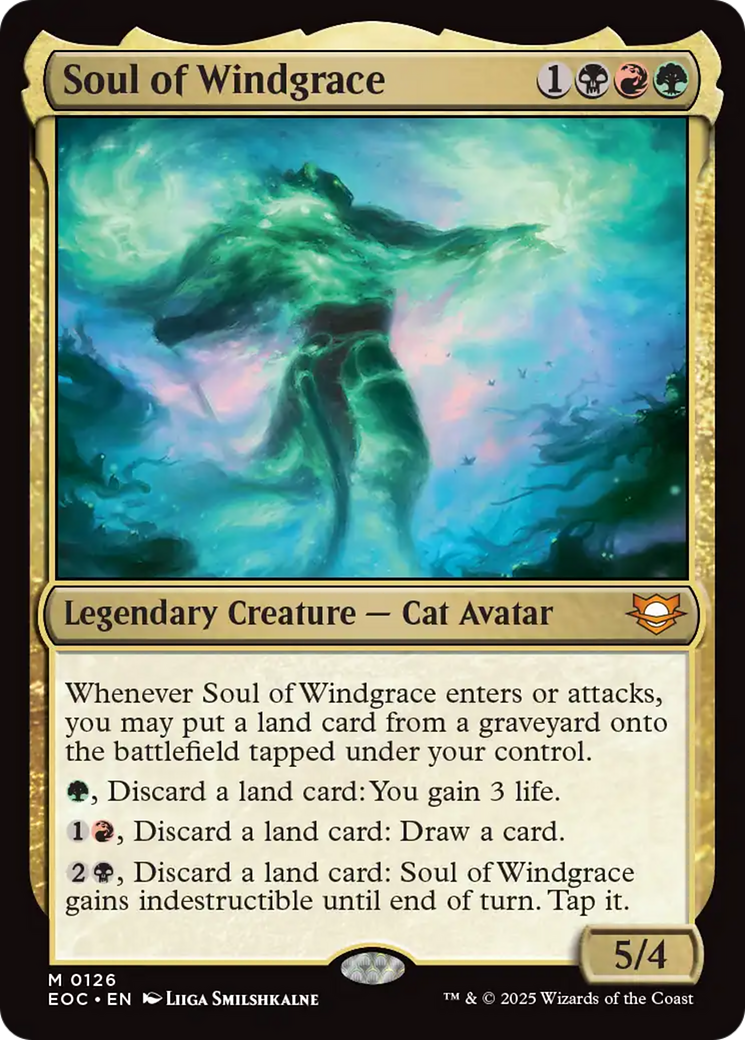 Soul of Windgrace [Edge of Eternities Commander] | Clutch Gaming