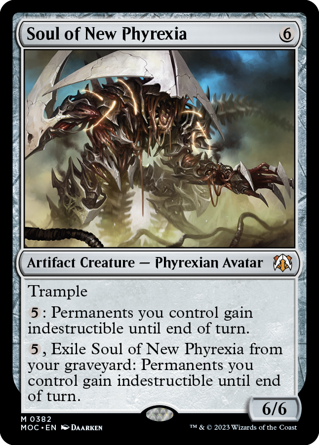 Soul of New Phyrexia [March of the Machine Commander] | Clutch Gaming