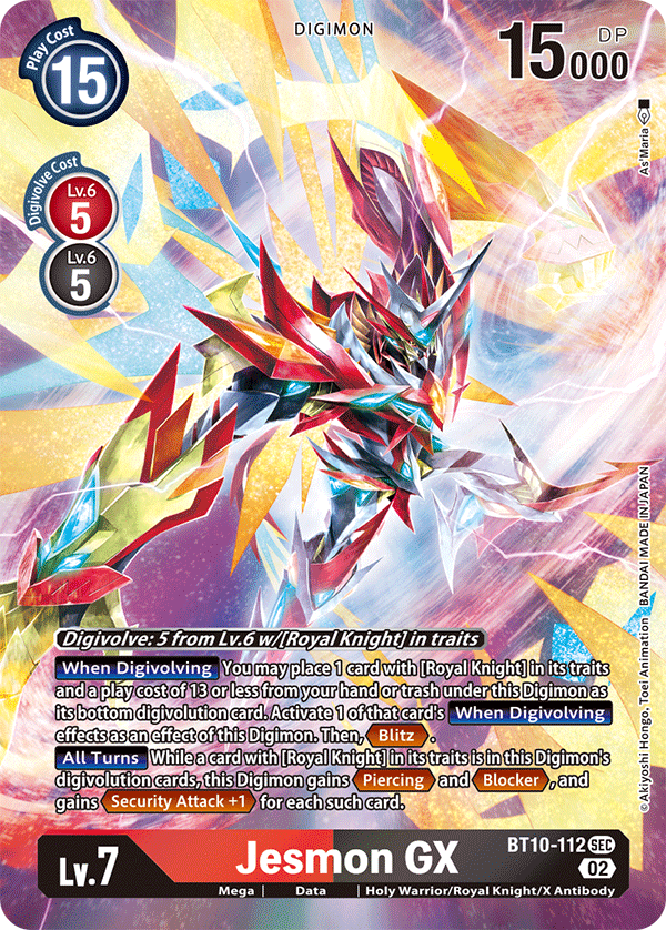 Jesmon GX [BT10-112] (Alternate Art) [Xros Encounter] | Clutch Gaming