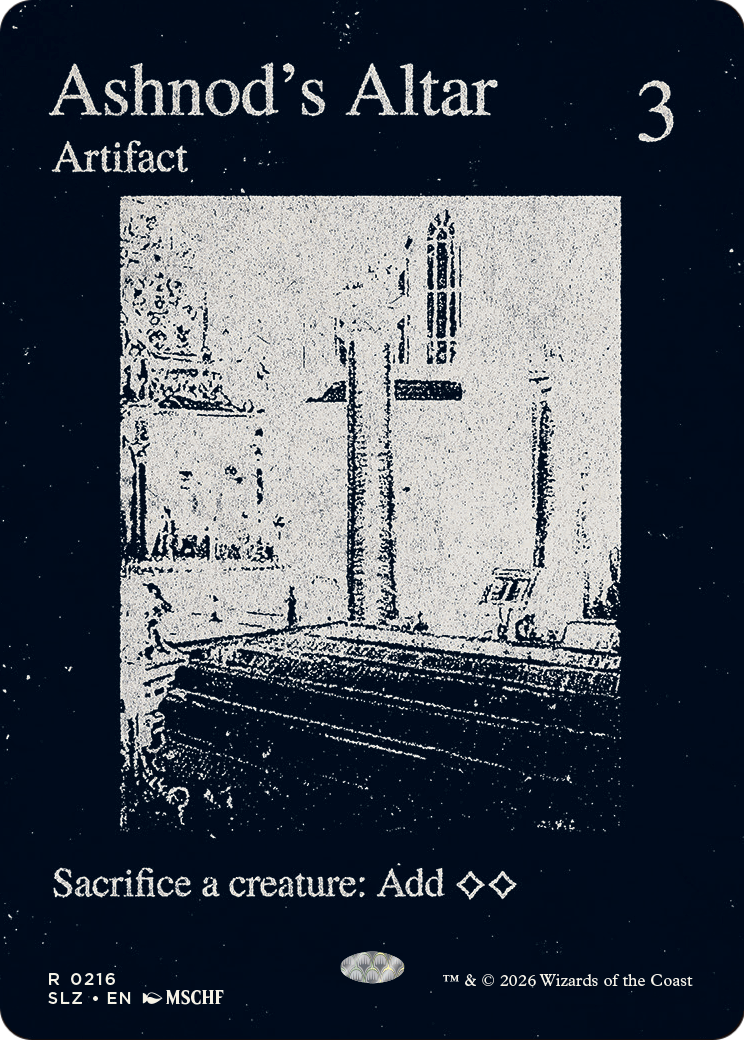 Ashnod's Altar (0216) [Secret Lair x MSCHF: The Zeta Set] | Clutch Gaming