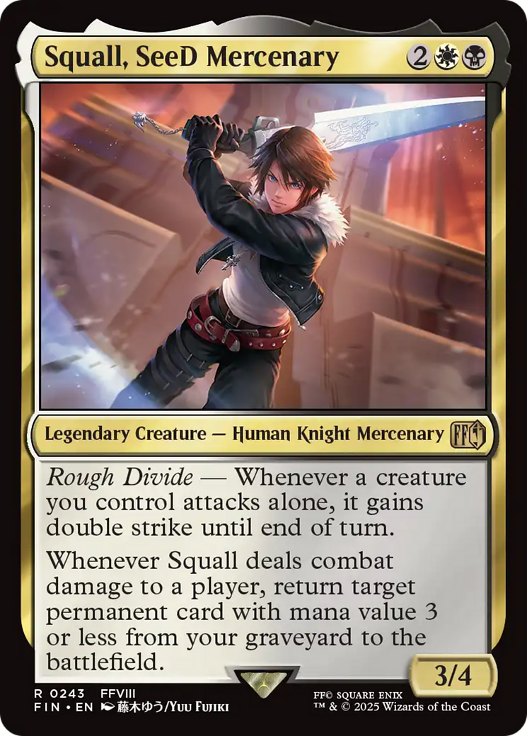 Squall, SeeD Mercenary [FINAL FANTASY] | Clutch Gaming