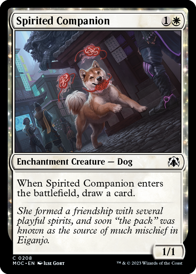 Spirited Companion [March of the Machine Commander] | Clutch Gaming