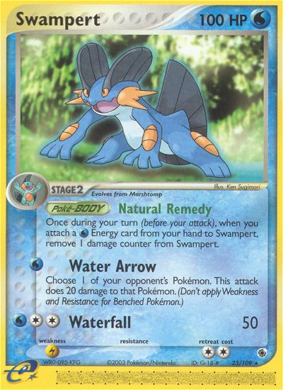 Swampert (23/109) [EX: Ruby & Sapphire] | Clutch Gaming