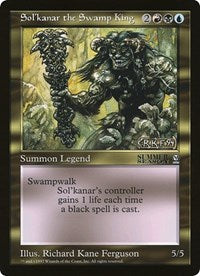 Sol'kanar the Swamp King (Oversized) [Oversize Cards] | Clutch Gaming