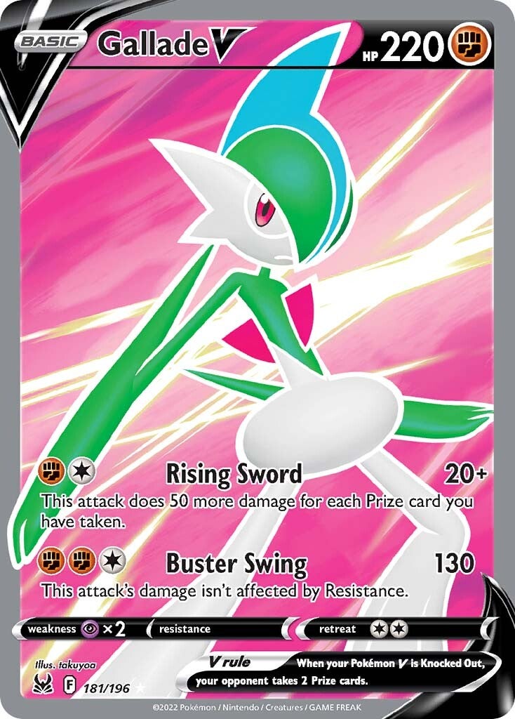 Gallade V (181/196) [Sword & Shield: Lost Origin] | Clutch Gaming