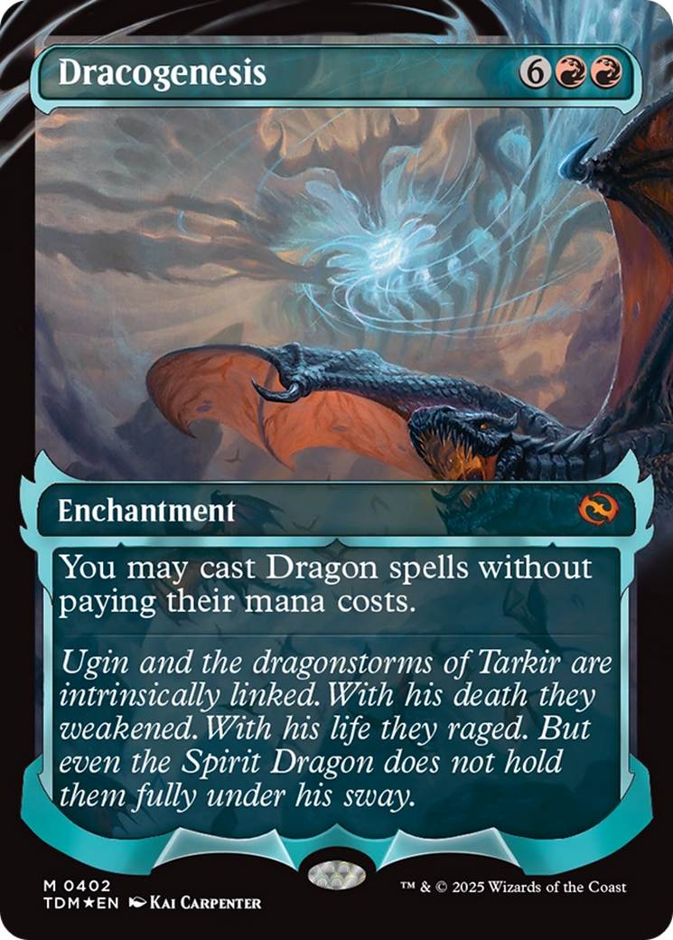 Dracogenesis (0402) (Showcase) [Tarkir: Dragonstorm] | Clutch Gaming