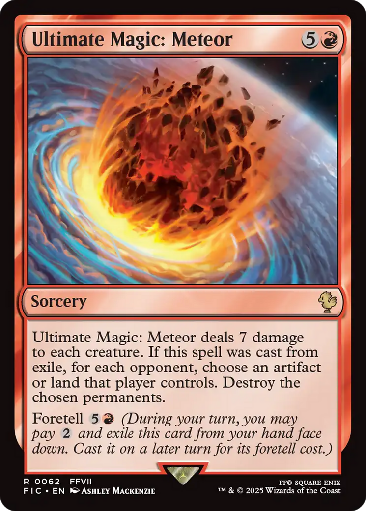 Ultimate Magic: Meteor [FINAL FANTASY Commander] | Clutch Gaming