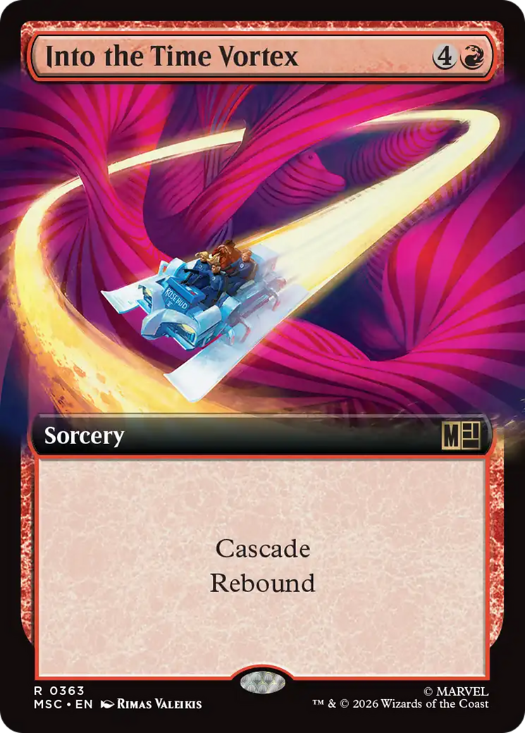Into the Time Vortex (Extended Art) [Marvel Super Heroes Commander] | Clutch Gaming
