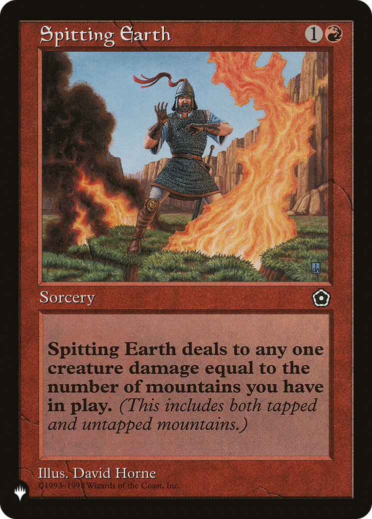 Spitting Earth [The List Reprints] | Clutch Gaming