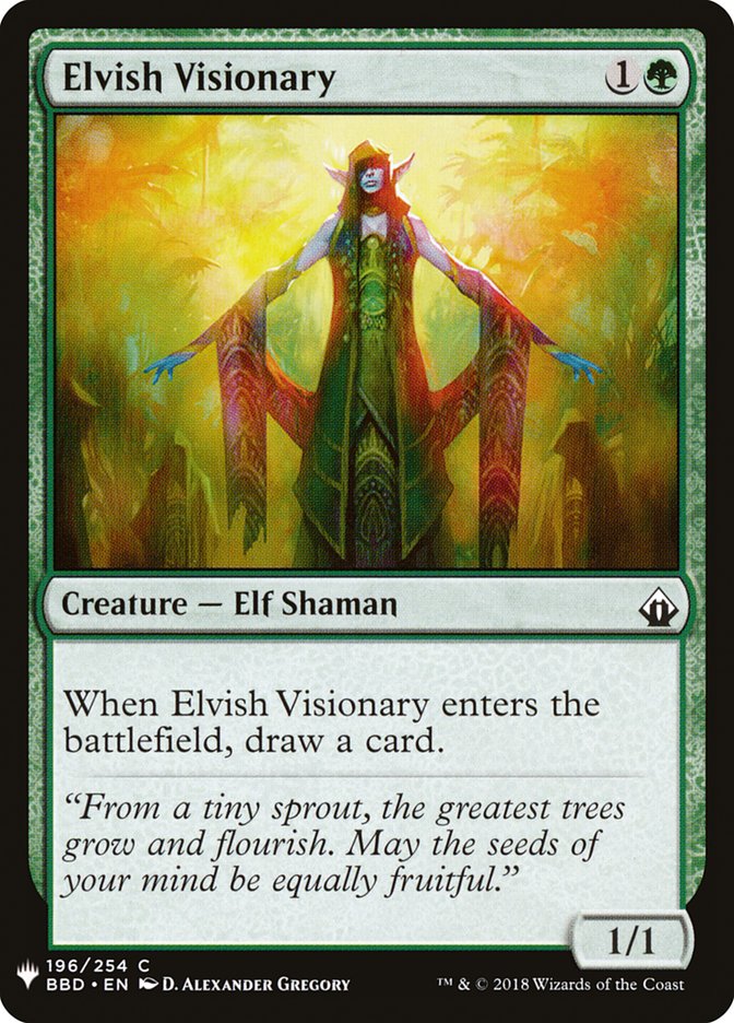 Elvish Visionary [Mystery Booster] | Clutch Gaming