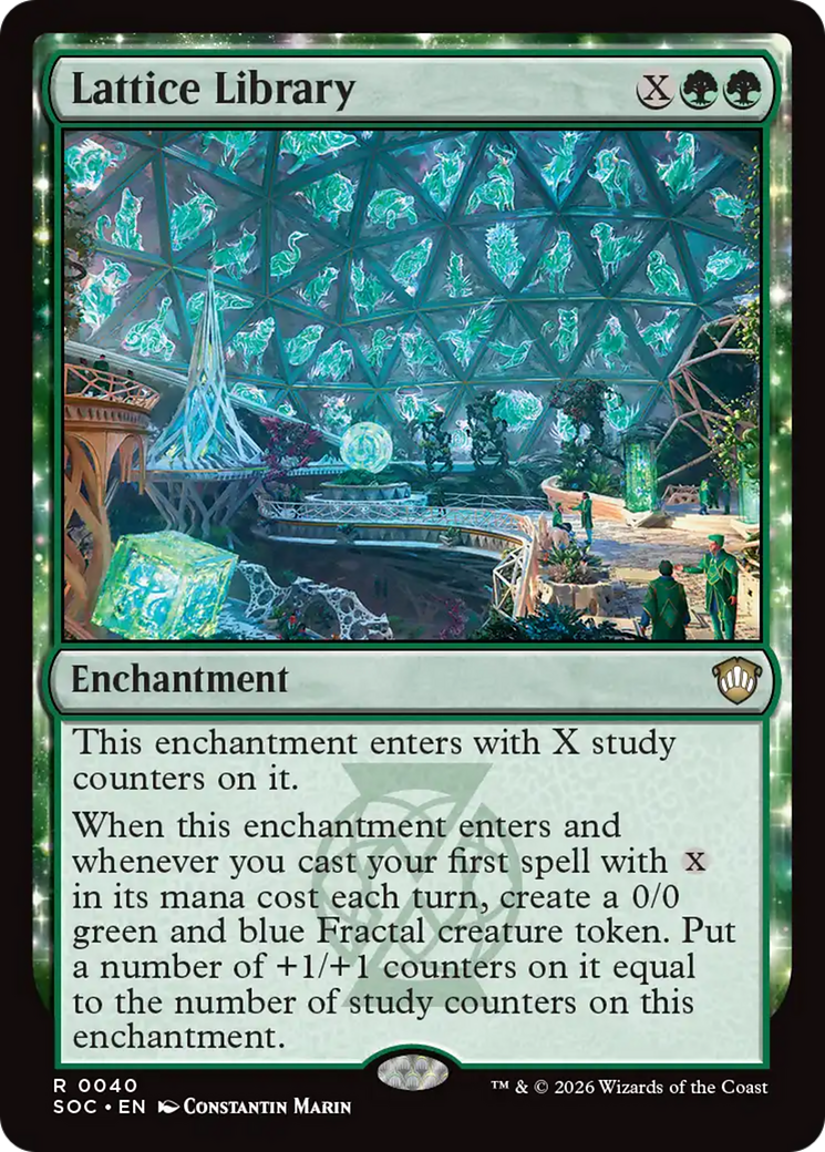 Lattice Library [Secrets of Strixhaven Commander] | Clutch Gaming