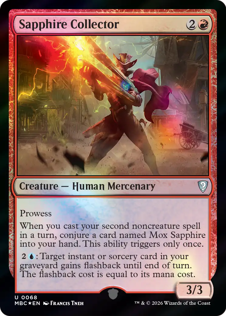 Sapphire Collector [Mystery Booster: Commander Edition] | Clutch Gaming