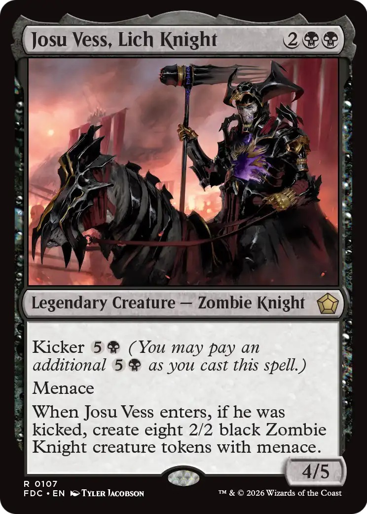 Josu Vess, Lich Knight [Foundations Commander] | Clutch Gaming