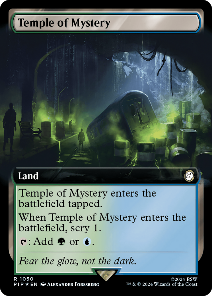 Temple of Mystery (Extended Art) (Surge Foil) [Fallout] | Clutch Gaming