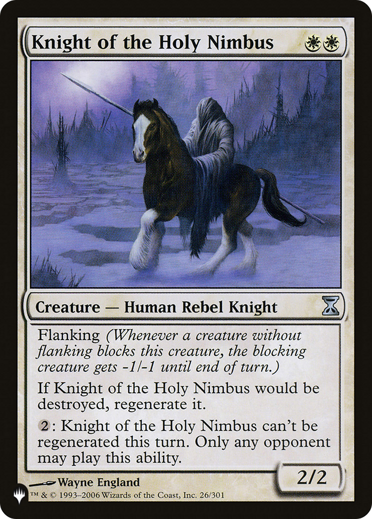 Knight of the Holy Nimbus [The List] | Clutch Gaming