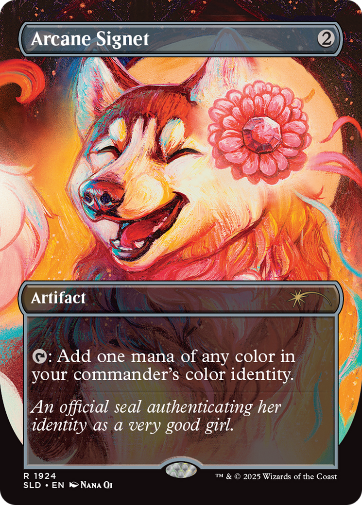 Arcane Signet (1924) (Rainbow Foil) [Secret Lair Drop Series] | Clutch Gaming