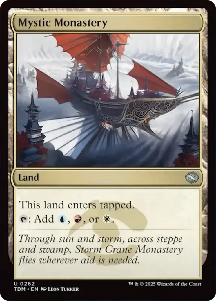 Mystic Monastery [Tarkir: Dragonstorm] | Clutch Gaming