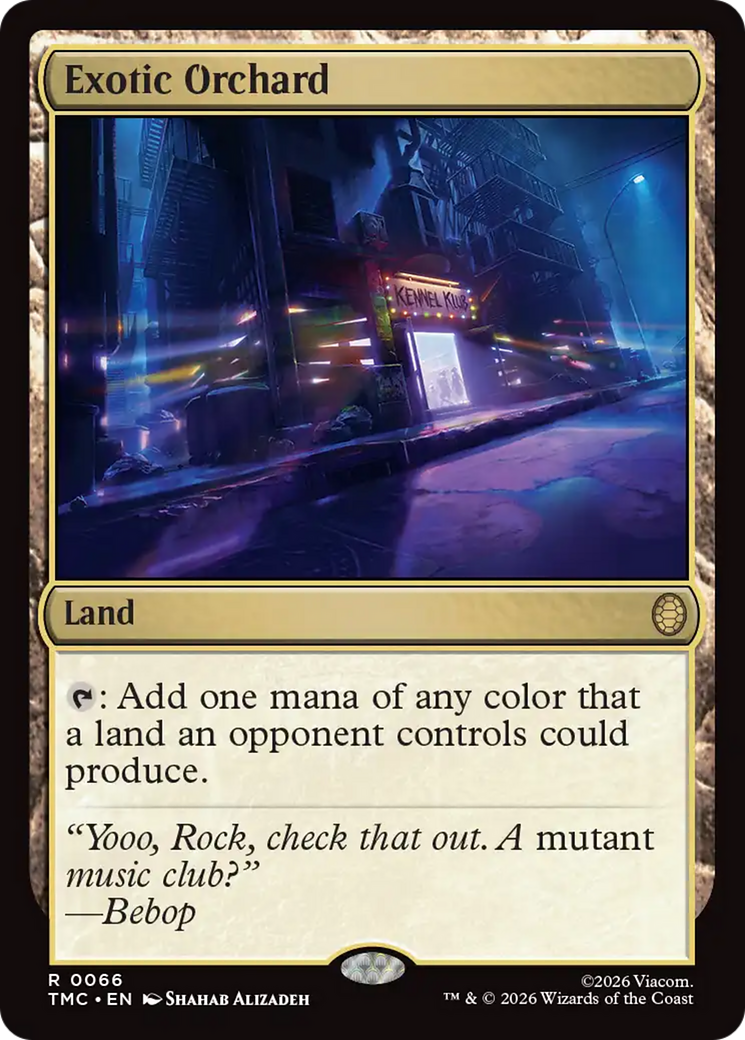 Exotic Orchard [Teenage Mutant Ninja Turtles Commander] | Clutch Gaming