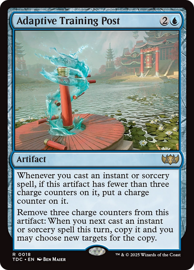 Adaptive Training Post [Tarkir: Dragonstorm Commander] | Clutch Gaming