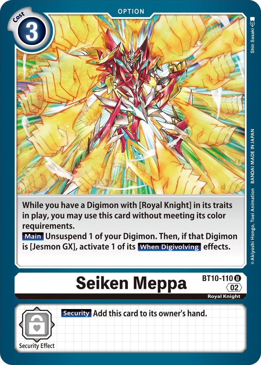 Seiken Meppa [BT10-110] [Xros Encounter] | Clutch Gaming