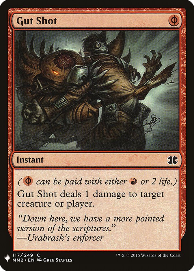 Gut Shot [Mystery Booster] | Clutch Gaming