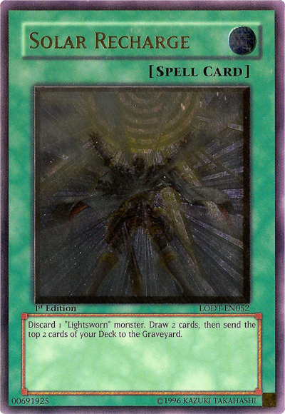 Solar Recharge [LODT-EN052] Ultimate Rare | Clutch Gaming