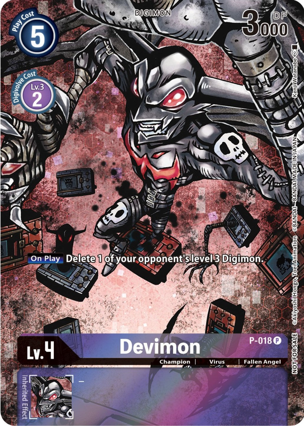 Devimon [P-018] (25th Special Memorial Pack) [Promotional Cards] | Clutch Gaming