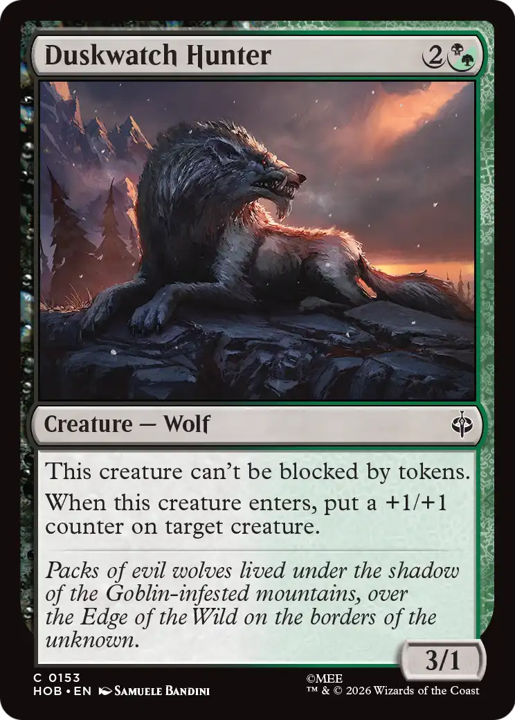 Duskwatch Hunter [The Hobbit] | Clutch Gaming