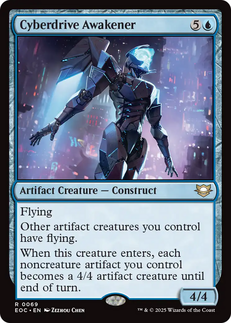 Cyberdrive Awakener [Edge of Eternities Commander] | Clutch Gaming