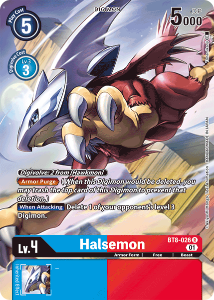 Halsemon [BT8-026] (Alternate Art) [New Awakening] | Clutch Gaming