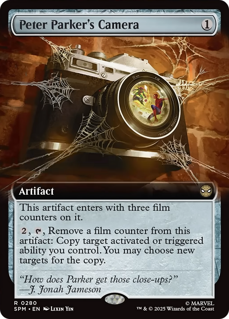Peter Parker's Camera (Extended Art) [Marvel's Spider-Man] | Clutch Gaming