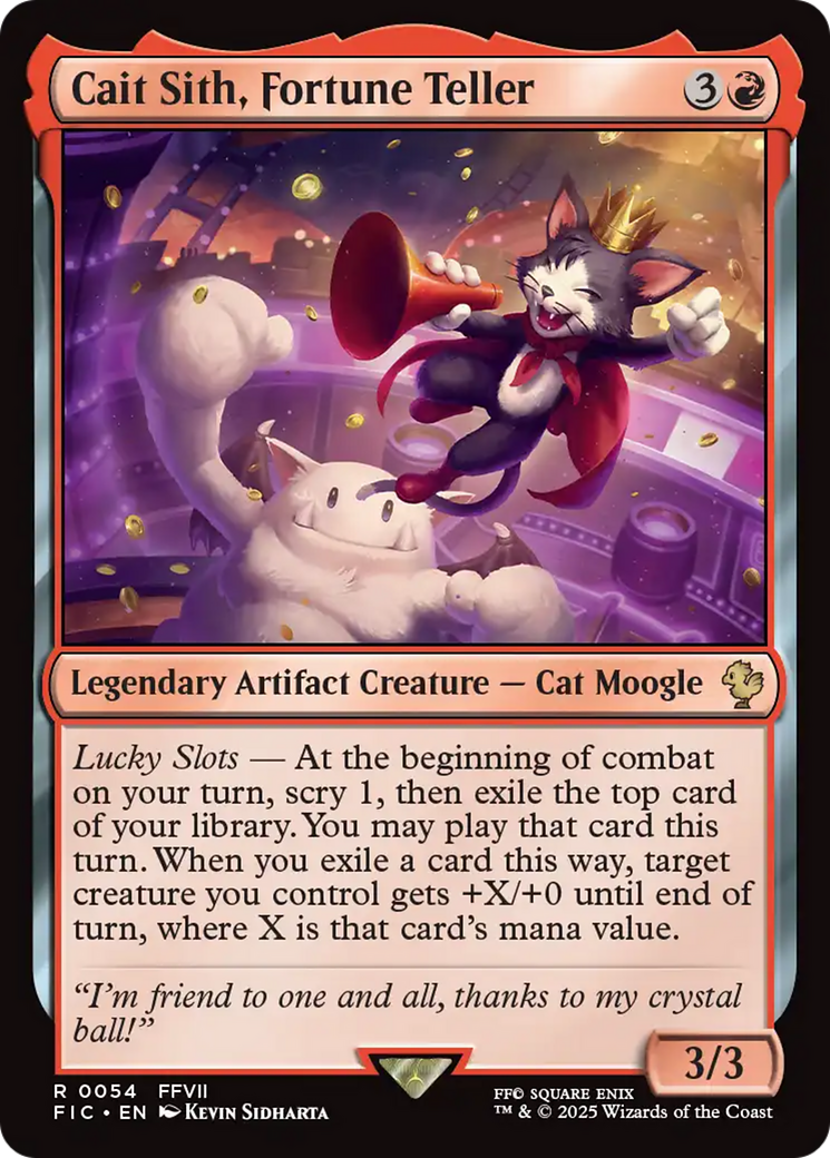 Cait Sith, Fortune Teller [FINAL FANTASY Commander] | Clutch Gaming