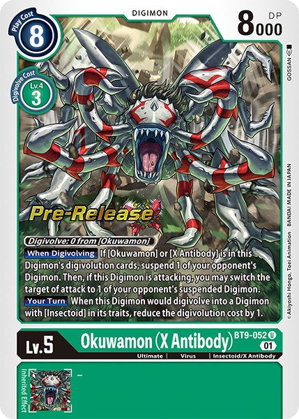 Okuwamon (X Antibody) [BT9-052] [X Record Pre-Release Promos] | Clutch Gaming